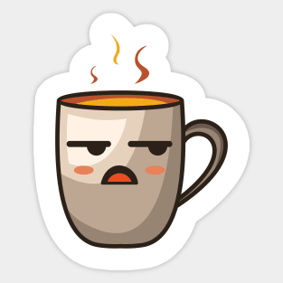 bad emoji vector Sticker